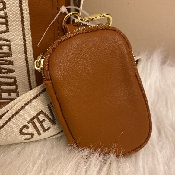 NWT  Steve Madden (Bwebber) Satchel/Crossbody/Canvas - Viral TikTok Bag … - Picture 8 of 17